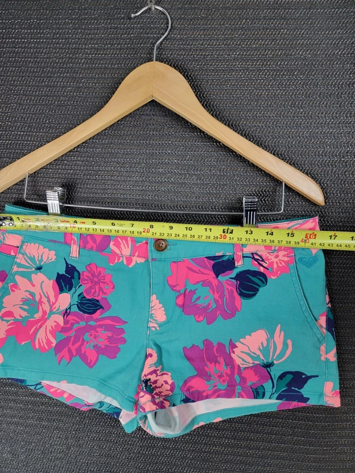 Roxy шорты тропический цветочный размер 30 повседневный серфинг коньков beach - Изображение 3 из 4