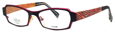 JEAN LAFONT Elegante 376 Navy Pink Womens Eyeglasses 51-18 