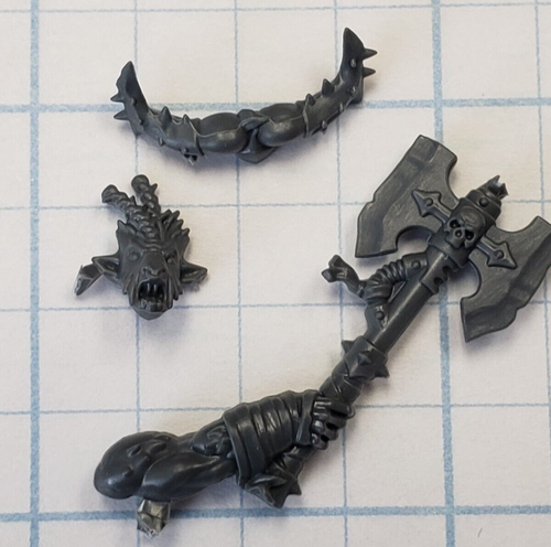 Fourreau De Couteau Bits Warhammer 40k Chaos Space Marine - Pièce Détachée En Plastique Pour Kill Team/Shrivetalon