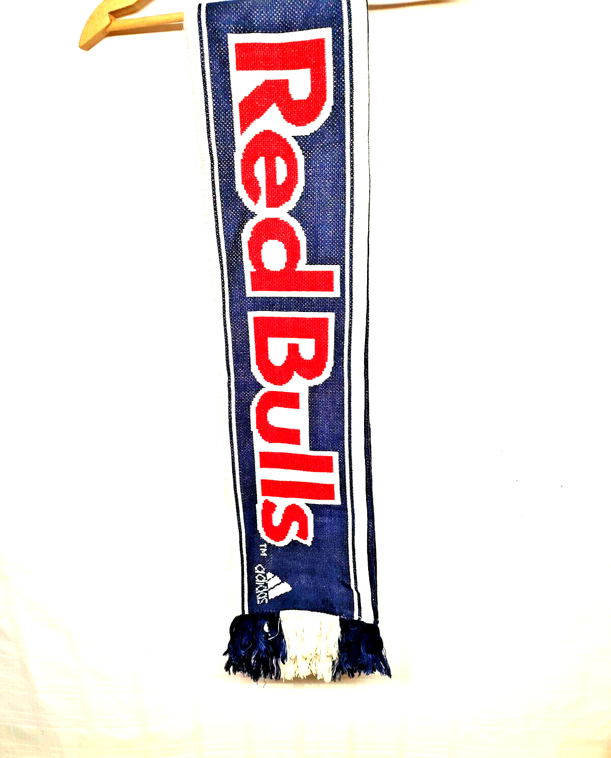 New York Red Bulls Scarf 2016 Size 60 in X 7 in Adidas Blue