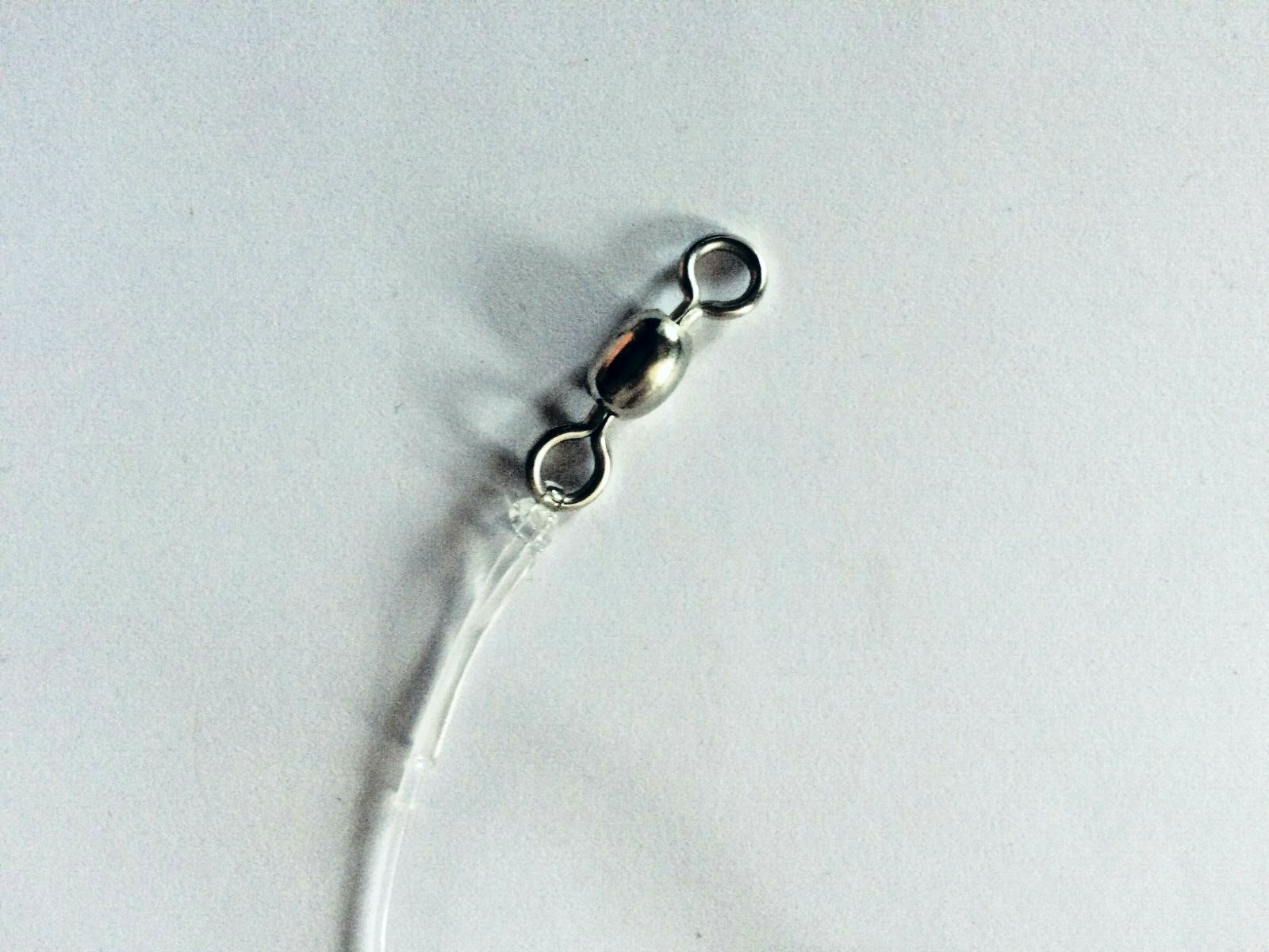 NEW 5 x 60 lb MONO SEA FISHING RIGS 8/0 SNELLED CIRCLE HOOK COD/CONGER