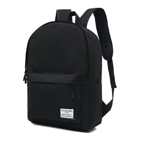 Men Women Backpack Bookbag School Travel Laptop Rucksack Zipper Bag 15.6'' - Afbeelding 1 van 5