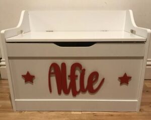 personalised toy box soft close