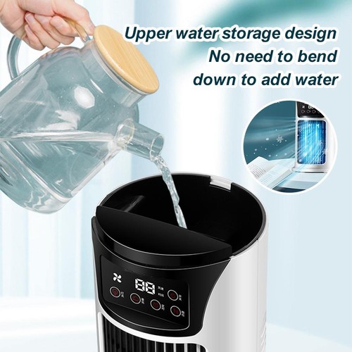 Portable Air Conditioner' Upgraded Mini Air Cooler' Quiet and Powerful',`.,,, - Bild 18 von 19