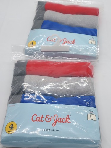 CAT AND JACK BOYS BOXER BRIEFS LARGE 12/14 - Picture 2 of 3