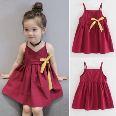 US Toddler Baby Girl Sleeveless Tutu Dress Party Cute Princess Dresses Sundress