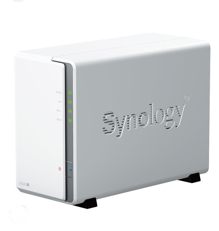 Synology DS223j 2-Bay NAS Enclosure Network Attached Storage Boxed