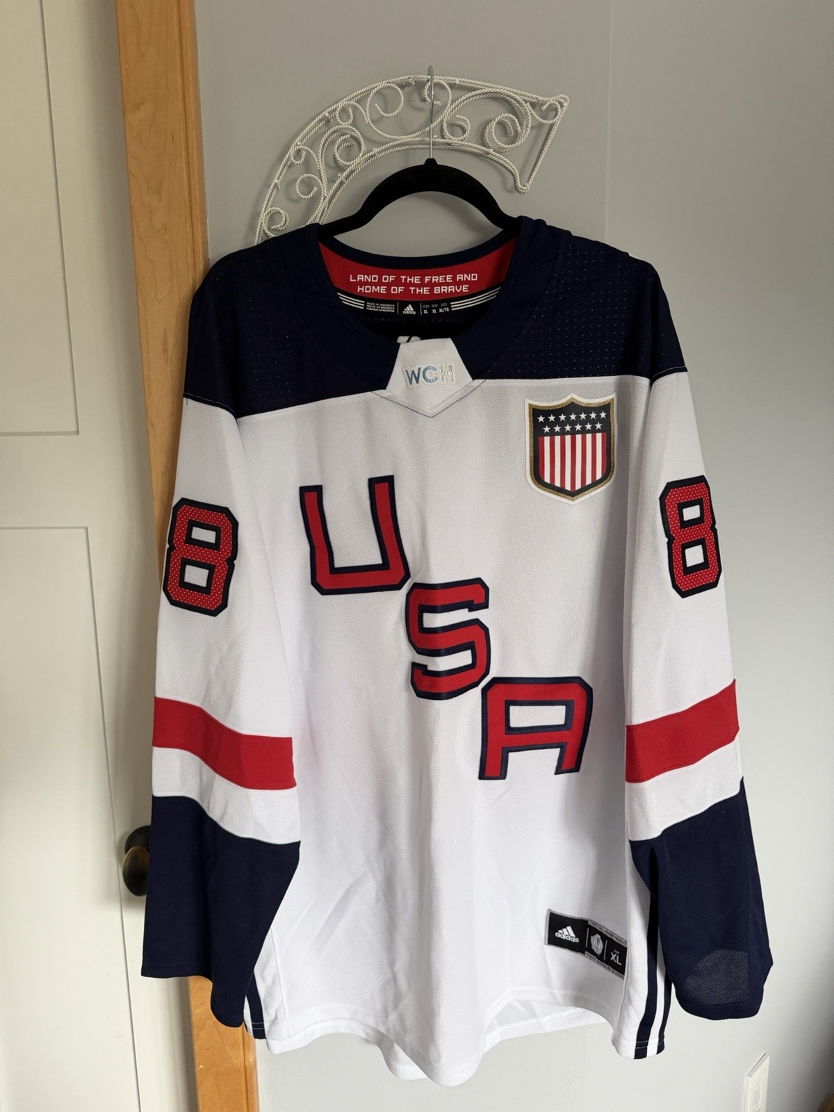 Patrick Kane World Cup Of Hockey Official Jersey USA Size XL