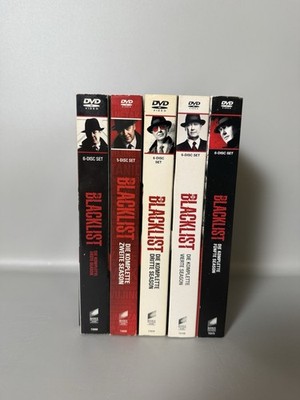 The Blacklist Staffel 1-5 | DVD | Vollständig | Sehr Gut   |#K15