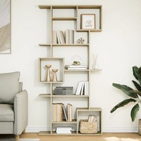 BüCherregal Sonoma-Eiche 92X29X188 Cm Holzwerkstoff Standregal