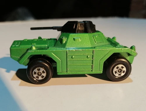 Matchbox 1973 Rola-Matics No. 73 Weasel Armoured Vehicle Lesney Green Tank