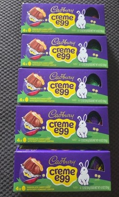 Cadbury Creme Egg Chocolate With Soft Foundant Pack Of 5 ×4