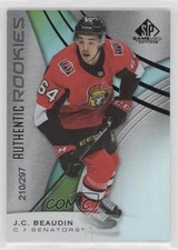 2019 Upper Deck SP Game Used Authentic Rookies Rainbow /297 JC Beaudin #197 n1u