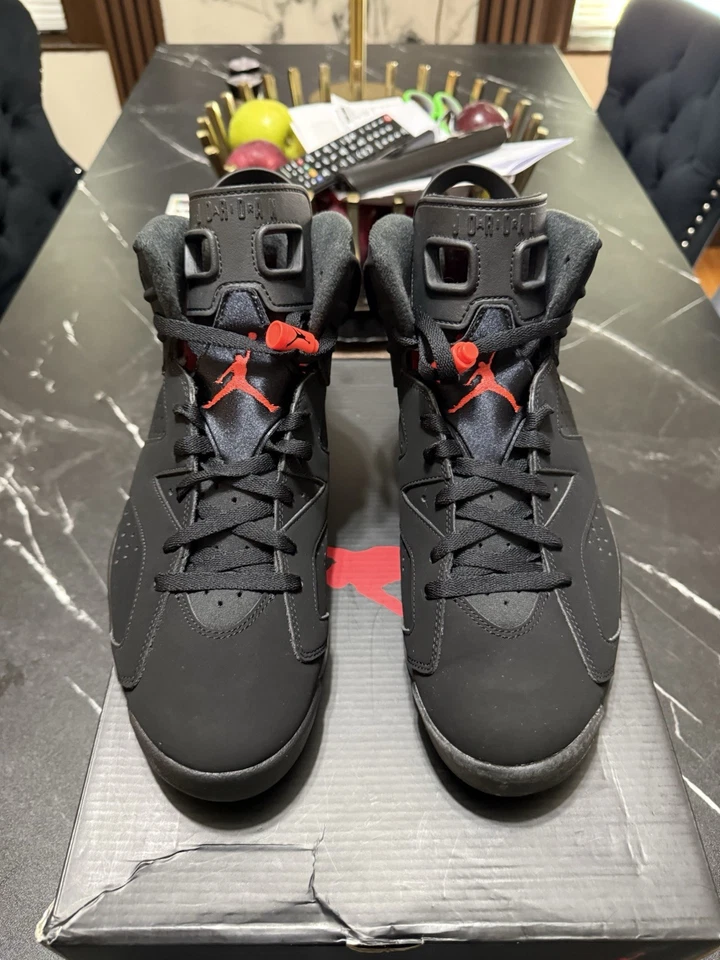 Jordan 6 Retro Infrarrojo Medio Talla 11 Usado Una Vez Foto 2 de 4