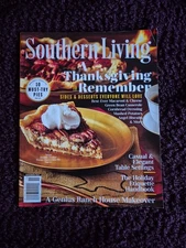 Southern Living Magazine Nov 2017 Thanksgiving to Remember Table Settings Sides
