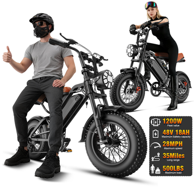 #ad #ad Electric Bike 1200W 48V Dual Suspension 16#x27;#x27; Fat Tire e bike E Bicycle for Adult $399.99
