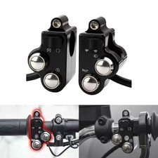 25mm Left+Right Motorcycle Handlebar Switch For Kill Start Turn Signal Horn Beam