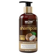 WOW Skin Science Coconut Milk Shampoo: Pack of 2, 500 ml each