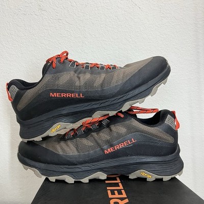 Merrell Men's Moab Speed Low Hiking Shoes Brindle US Sz 11 - J066779
