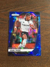 2024-25 Panini Prizm Adama Traore Blue Ice 15/75 Wolverhampton Fulham