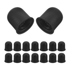 16Pcs Reusable Plastic Shockproof Bushings Roller Skate Accessories Black