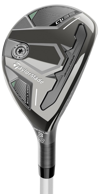 Women TaylorMade Qi35 MAX Lite Rescue 31* 6H Hybrid Fuji Speeder Excnt