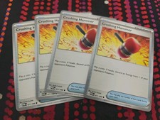4 X's Crushing Hammer Pokemon TCG Perfect Order Trainer Card 71/88
