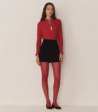 Doen Cordelie Knit Top In Wild Cherry Size Medium