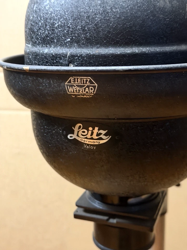 Ampliador de cuarto oscuro película vintage antiguo Ernst Leitz Wetzlar Valoy Alemania 46" Foto 4 de 4