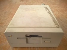 Amiga 1010 External 3.5 Floppy Drive 880k, Commodore A1010 #24989 (As-Is)