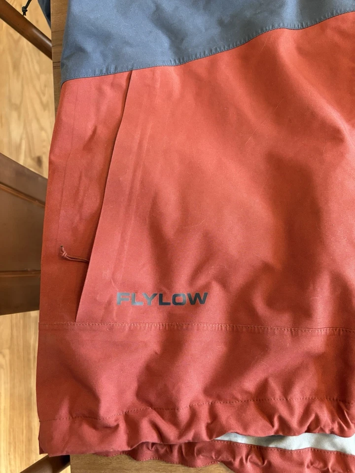 Flylow рыцарь куртка мужская большой синий/красный отличном состоянии  - Изображение 3 из 4