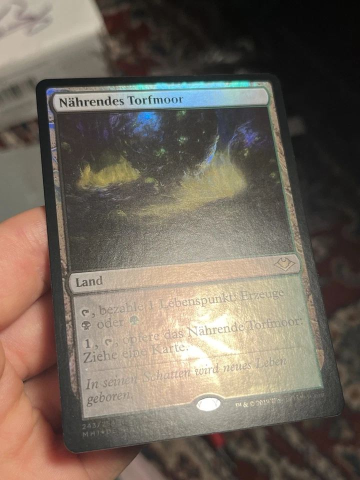 GERMAN OG Foil Nurturing Peatland • Modern Horizons • Mtg (1975) - Image 3 of 4