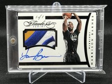 2014 Flawless Harrison Barnes Momentous Horizontal Patch Auto 1st Year Black 1/1