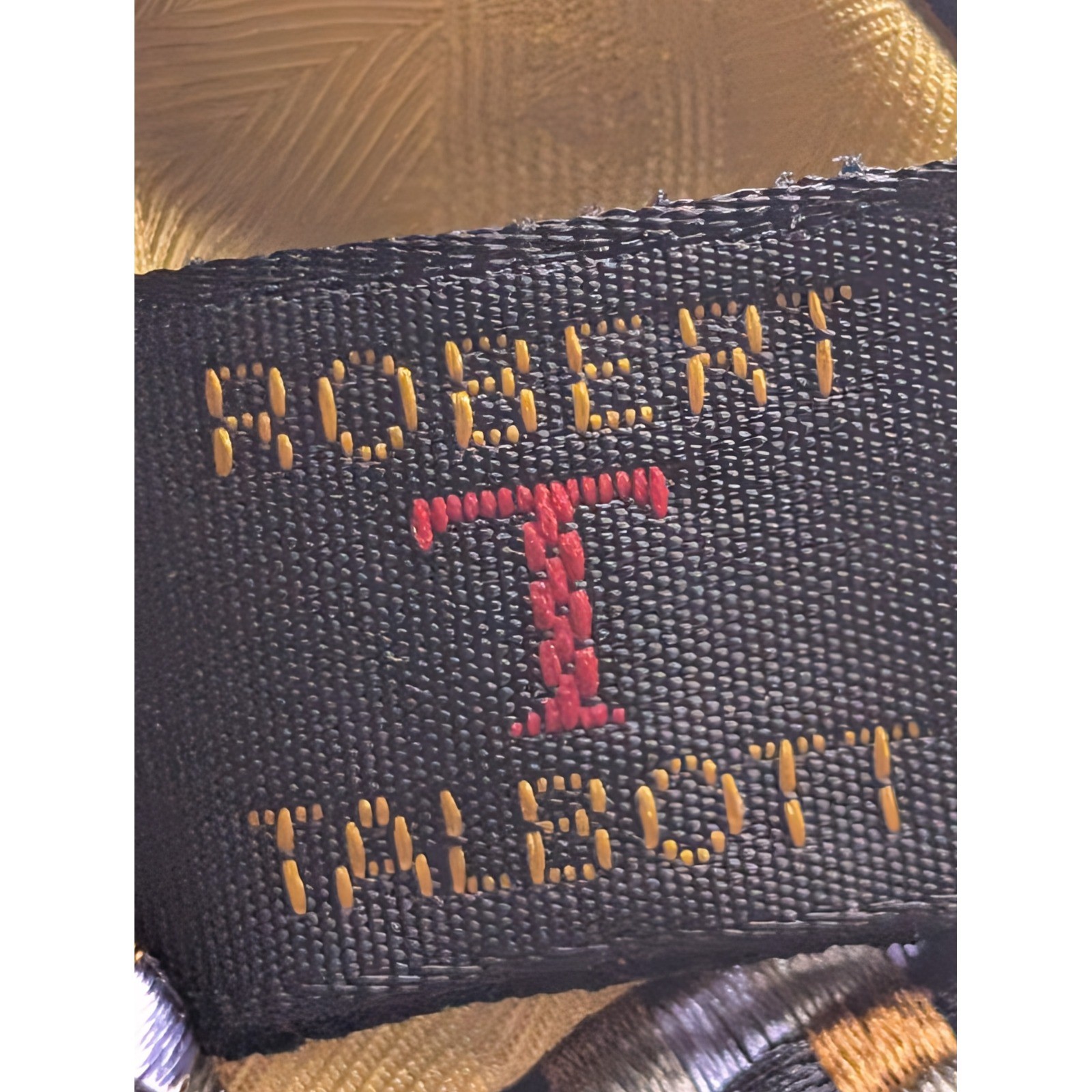 Robert Talbott Best of Class Nordstrom Tie Mens Blue Gold Silk Micro Check EUC image 9