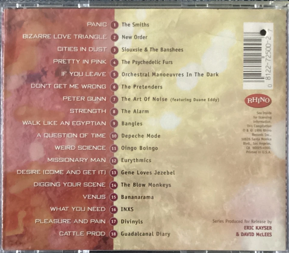 Hang The DJ - 1986 Modern Rock / Pretenders - Eurythmics - INXS - Bangles u.a. - Bild 2 von 3