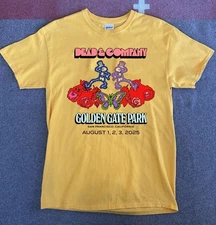 Hot New Dead and Company Golden Gate Park August 1,2,3 2025 shirt  20D1148