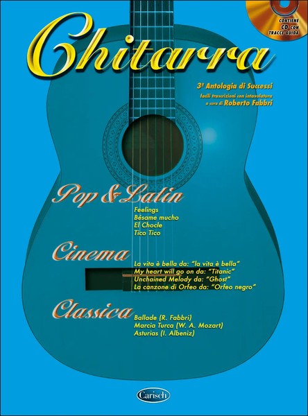Chitarra Terza Antologia Di Successi + Cd | Roberto Fabbri | Buch + CD-image