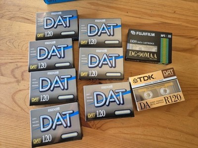 Neu + Originalverpackt 9 Dat 7x Maxell 120 Min. 1x TDK 120 Min. + 1x Fuji 90 Min