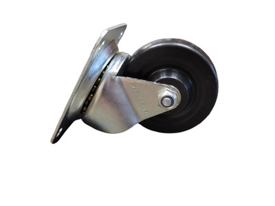 Sealed Box of 12 Shepherd PSQ40121ZN-3H 4  Hard Rubber Swivel Plate Casters 300