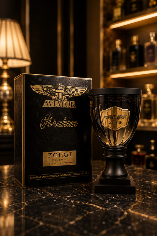 AVIATOR IBRAHIM Eau de parfum For Men 00ML (3.4oz) BY ZAKAT 