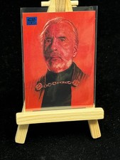 Count Dooku Blue Refractor /150 Topps Star Wars Chrome Galaxy 2024 #60