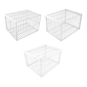 Pigeon Cage Auto Metal Easy Assemblage Automatique Pigeon Collector Heavy Duty for