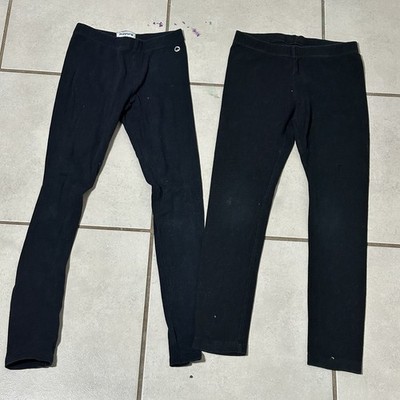 Mayoral, Cat & Jack Girl Classic Black Kids Leggings size M(7/8)