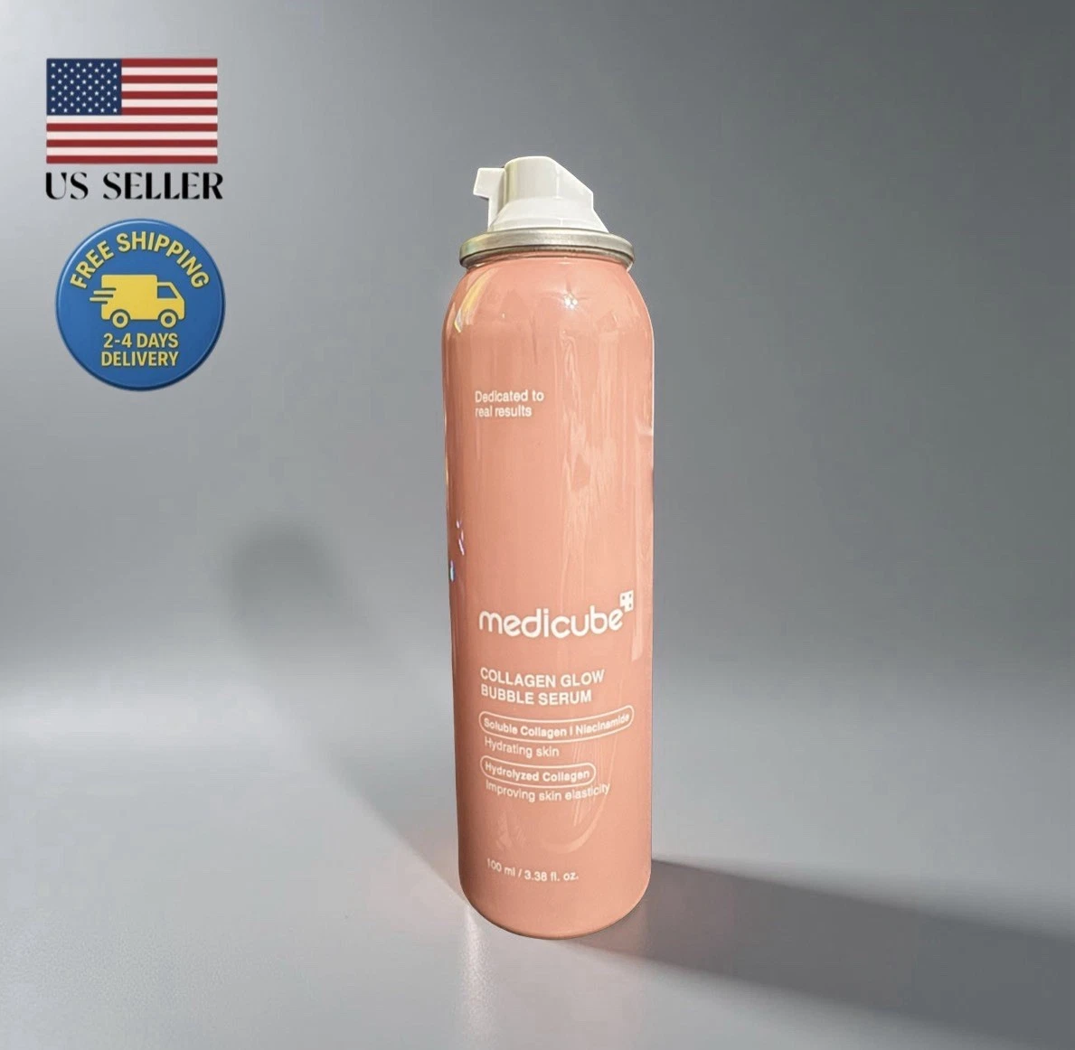 MEDICUBE Collagen Glow Bubble Serum 100ml 3.38 fl oz | Anti-Aging Serum
Opens in a new window or tab