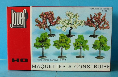HO JOUEF 1802 SNCF Boite de 8 petits arbres d'avenue   (V6)HB1248 à 56 | Zustand: Occasion