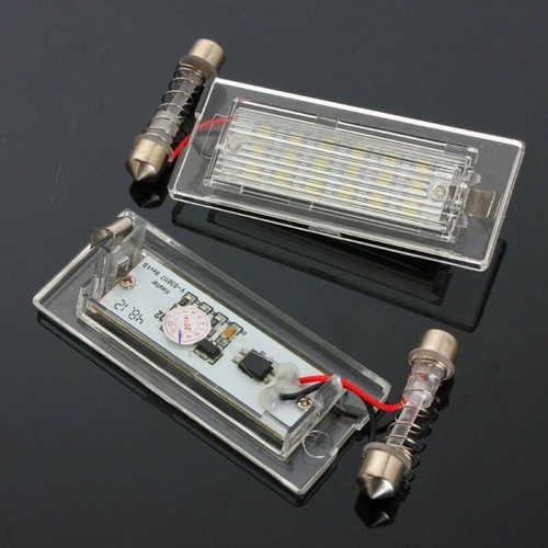 18 LED License Plate Light 2pcs Set LED Lamp For E53 X3 E83 03-09