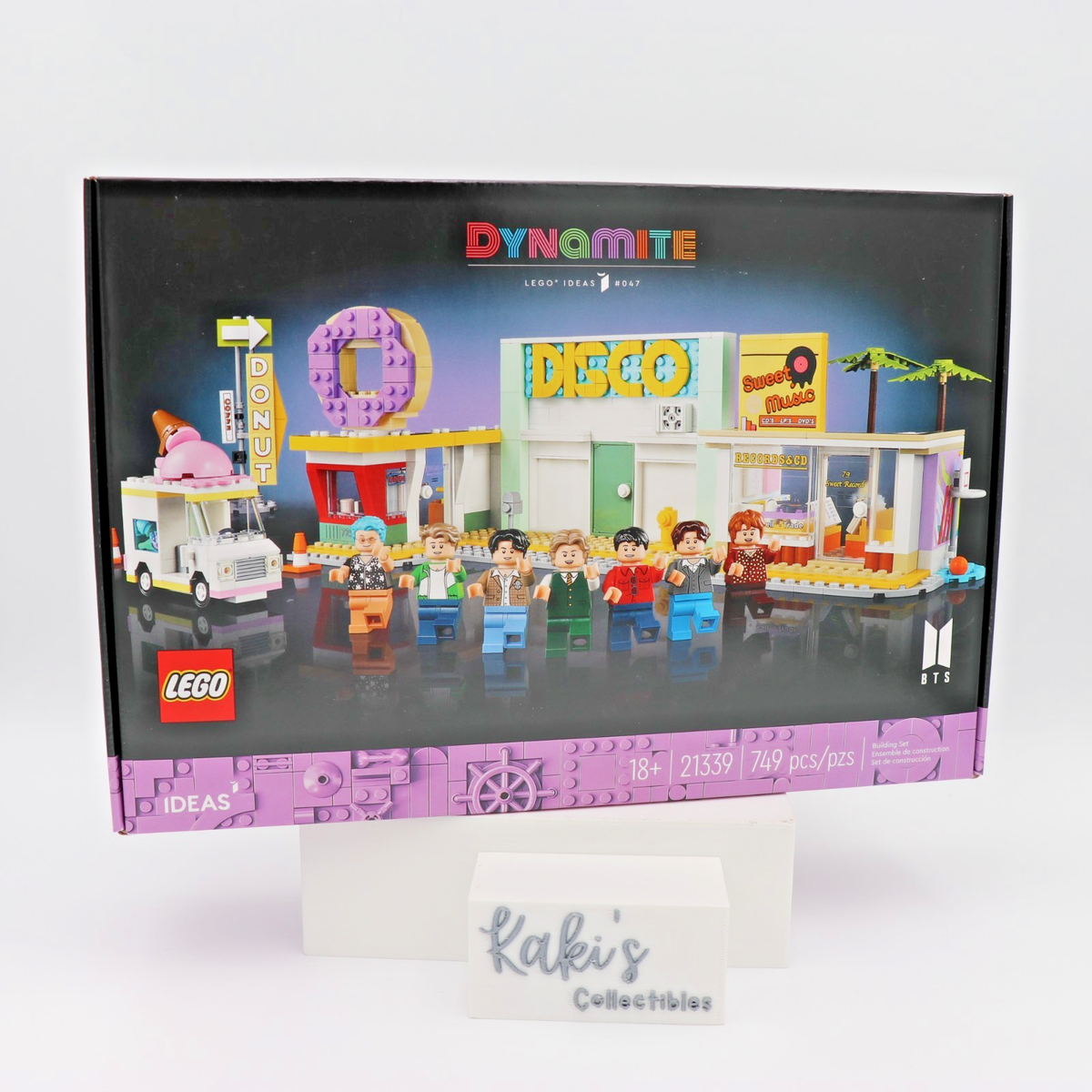 LEGO 21339 BTS Dynamite Ideas Set Retired with 7 Minifigures