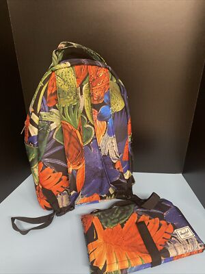 Herschel. nova Sprout Backpack XL Watercolor Floral nwt Herschel Supply Co. Nova Sprout Watercolor Iris Backpack  main image 3