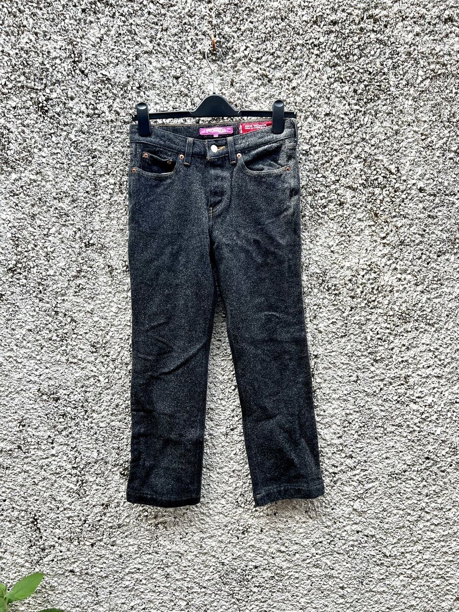 Comme des Garcons Junya Watanabe x Levi's wide leg wool and Comme des Garcons Junya Watanabe x Levi's wide leg wool and