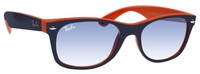 Ray Ban Rb2132 789 Wayfarer Blue Orange Frame Crystal Blue Lens Sunglasses on sale Ray Ban Rb2132 789 Wayfarer Blue Orange Frame Crystal Blue Lens Sunglasses on sale